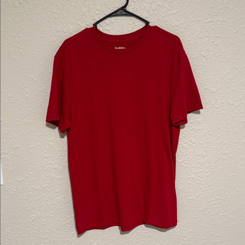 Goodfellow & Co Men's Bold Red Short Sleeve Tee